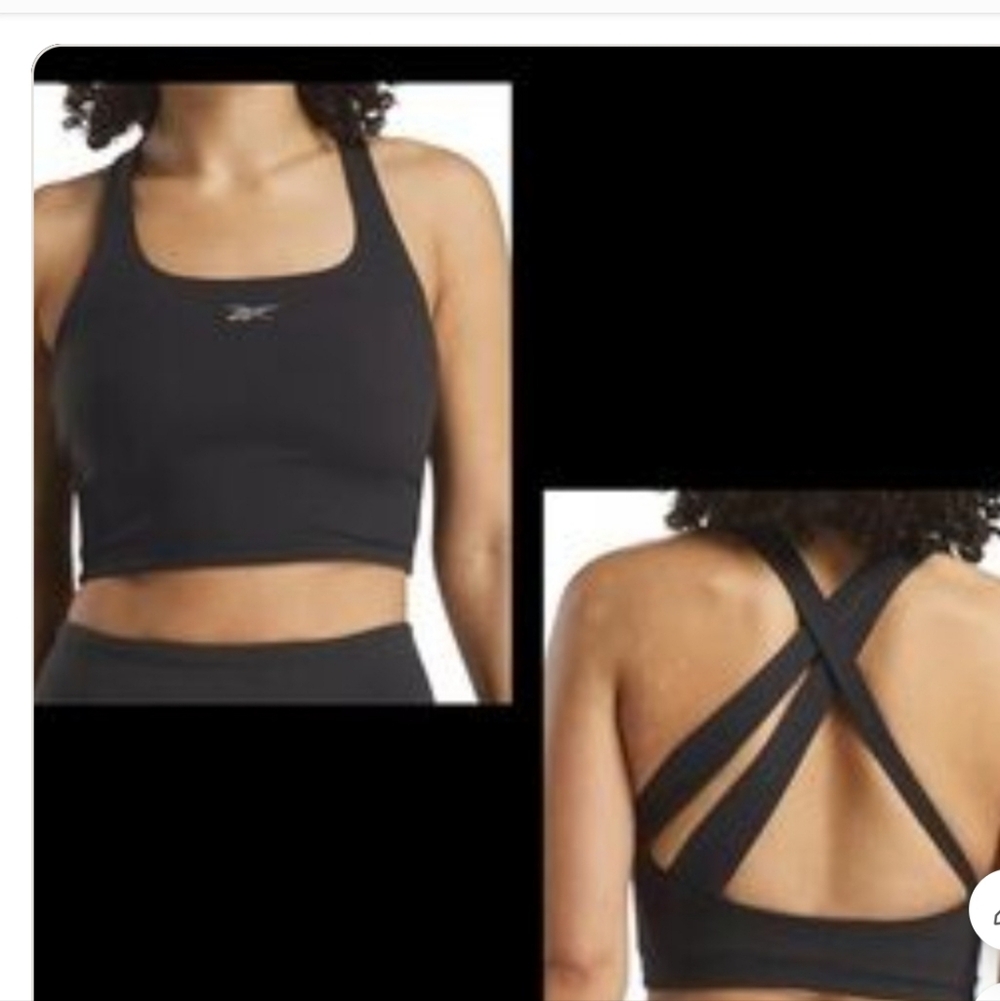 Reebok Women's Black Sports Bra